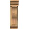 Ekena Millwork Funston Traditional Rough Sawn Bracket w/ Offset Brace, Western Red Cedar, 6"W x 14"D x 22"H BKT0604X14X22FST01RWR - alternate 4